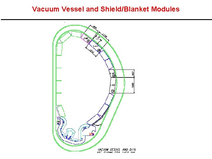 Vacuum Vessel and Shield/Blanket Modules 