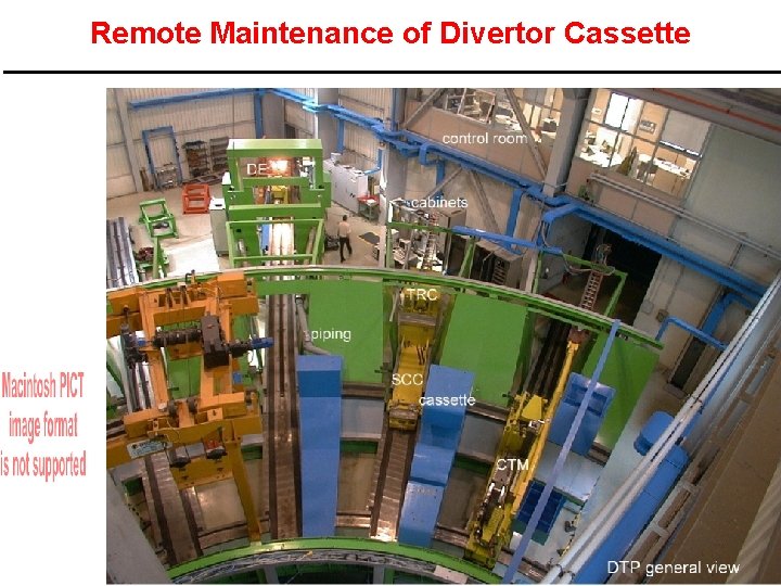 Remote Maintenance of Divertor Cassette 