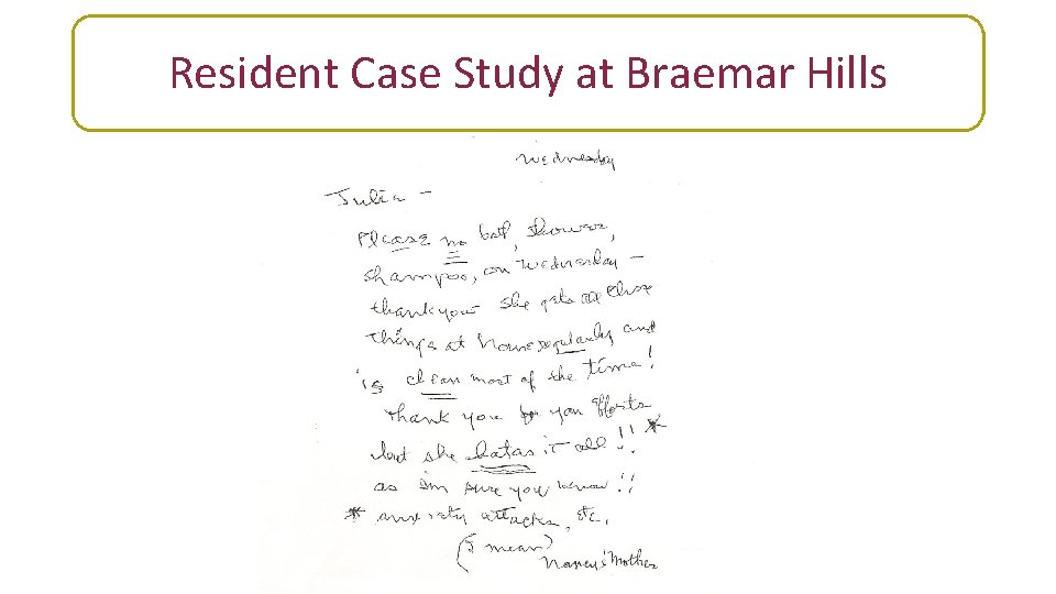 Resident Case Study at Braemar Hills Resident Study/Bathroom BH 