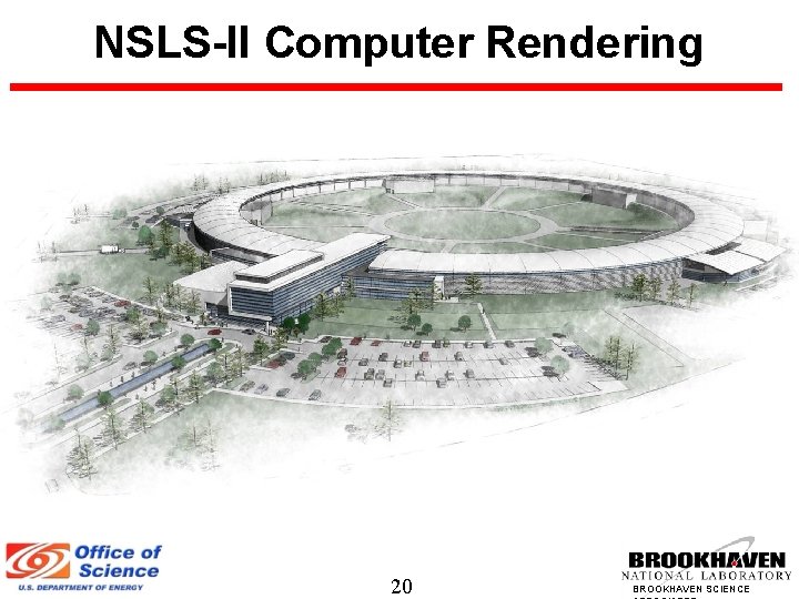 NSLS-II Computer Rendering 20 BROOKHAVEN SCIENCE 