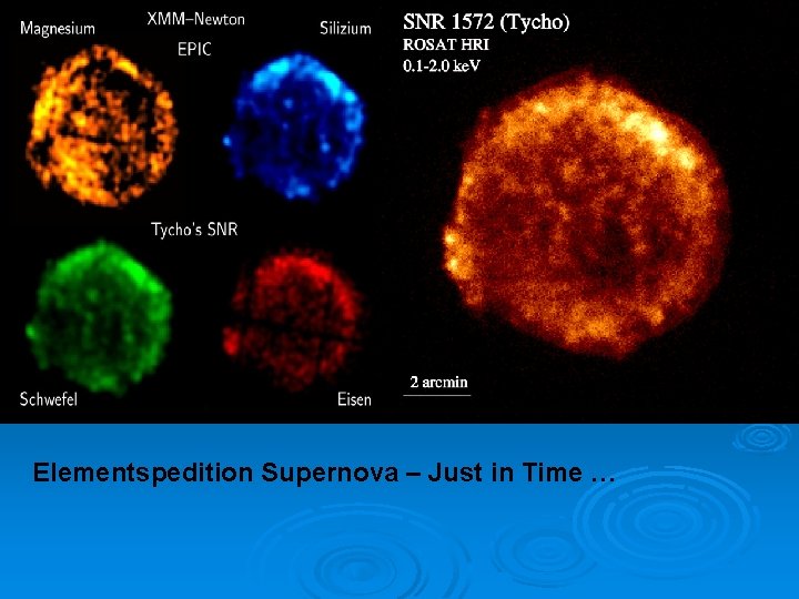 Elementspedition Supernova – Just in Time … 