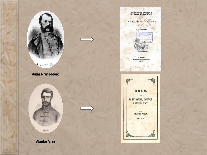 Petar Preradović Stanko Vraz Petar Preradović Stanko Vraz