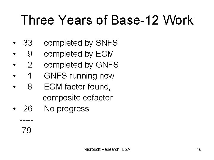 Three Years of Base-12 Work • 33 • 9 • 2 • 1 •