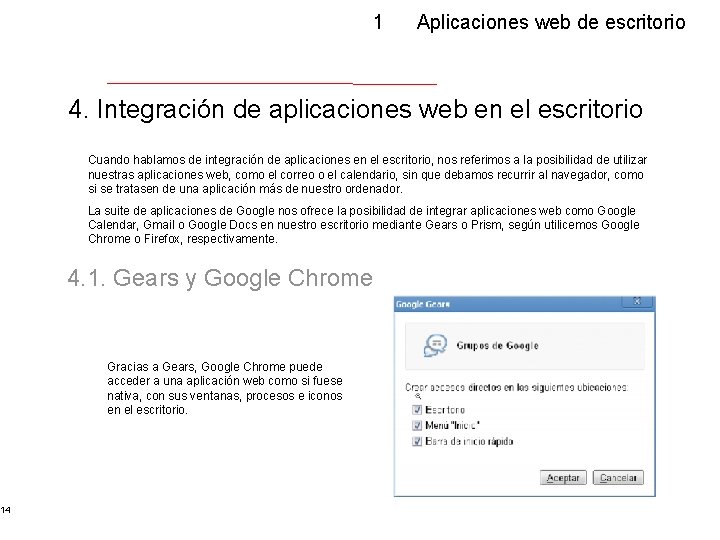 14 1 Aplicaciones web de escritorio 4. Integración de aplicaciones web en el escritorio