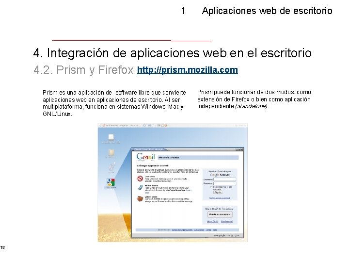 15 1 Aplicaciones web de escritorio 4. Integración de aplicaciones web en el escritorio