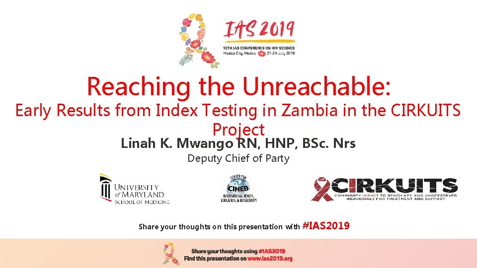 Reaching the Unreachable: Early Results from Index Testing in Zambia in the CIRKUITS Project