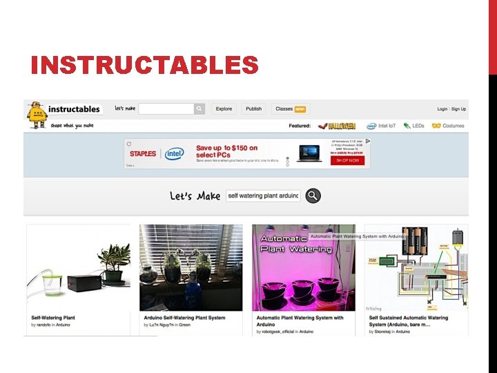 INSTRUCTABLES 