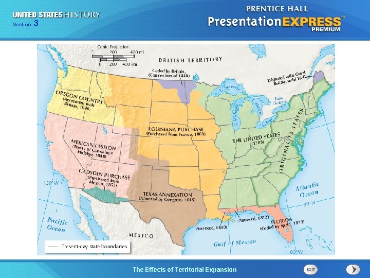 325 Section Chapter Section 1 Effects of Territorial Expansion The Cold War Begins 