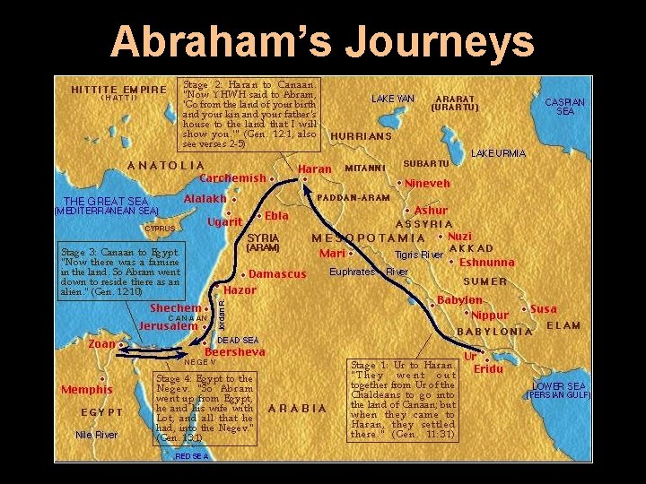 Abraham’s Journeys 