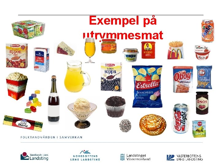Exempel på utrymmesmat 
