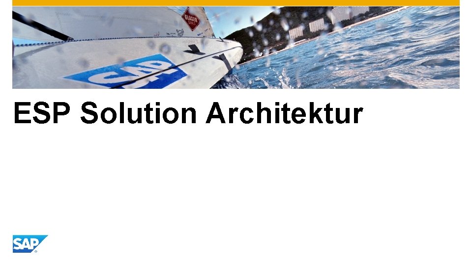 ESP Solution Architektur 