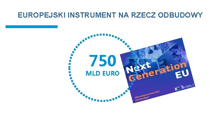 EUROPEJSKI INSTRUMENT NA RZECZ ODBUDOWY 750 MLD EURO MINISTERSTWO FUNDUSZY I POLITYKI REGIONALNEJ 