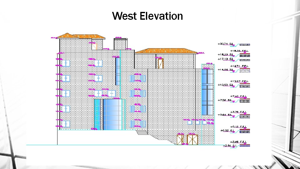 West Elevation 21 