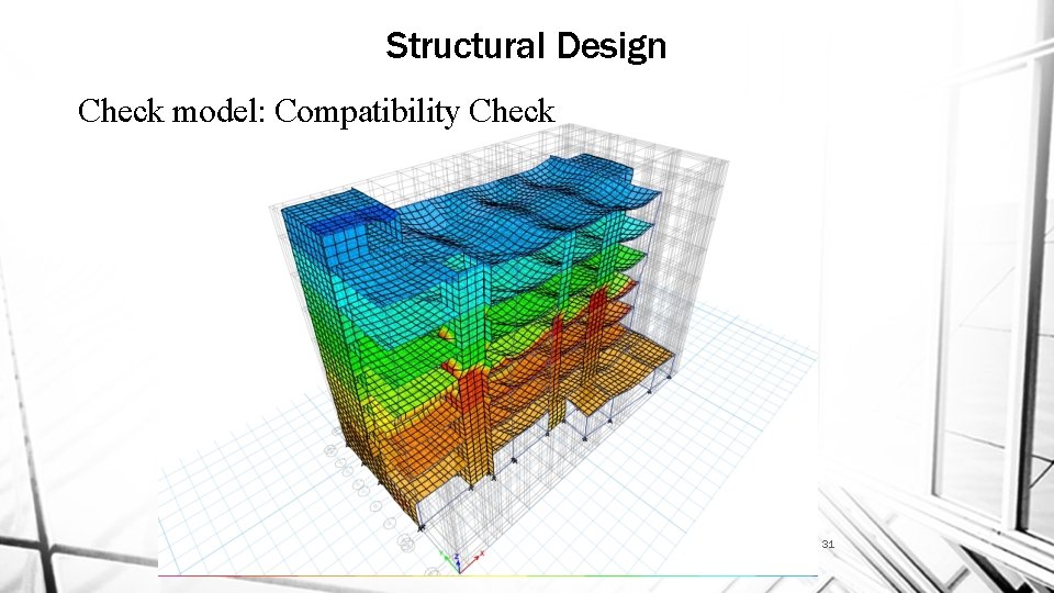 Structural Design Check model: Compatibility Check 31 