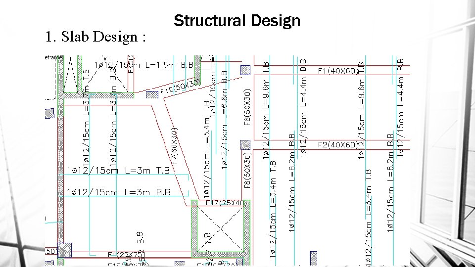 1. Slab Design : Structural Design 36 