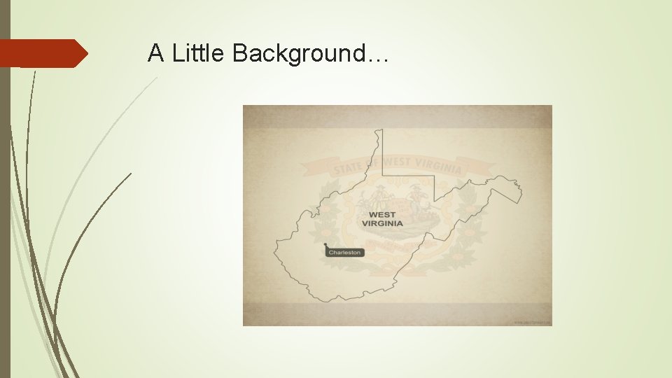 A Little Background… 