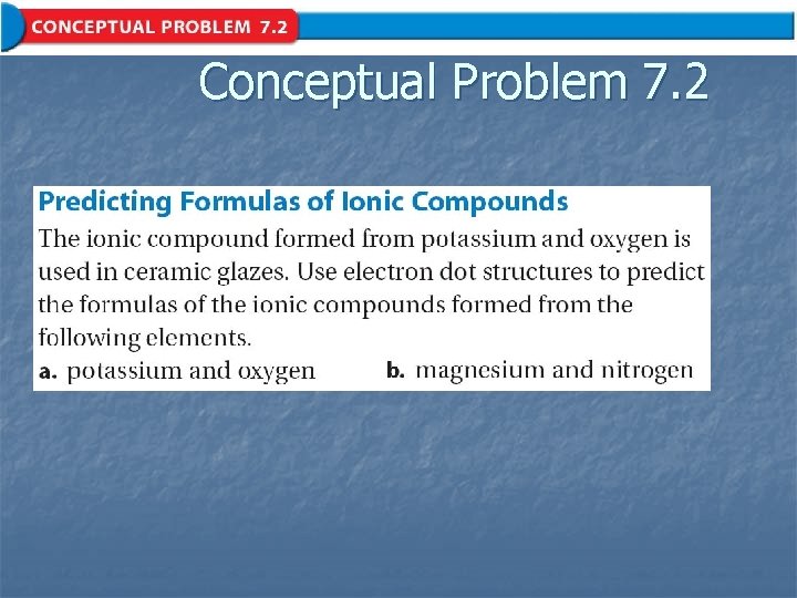 Conceptual Problem 7. 2 