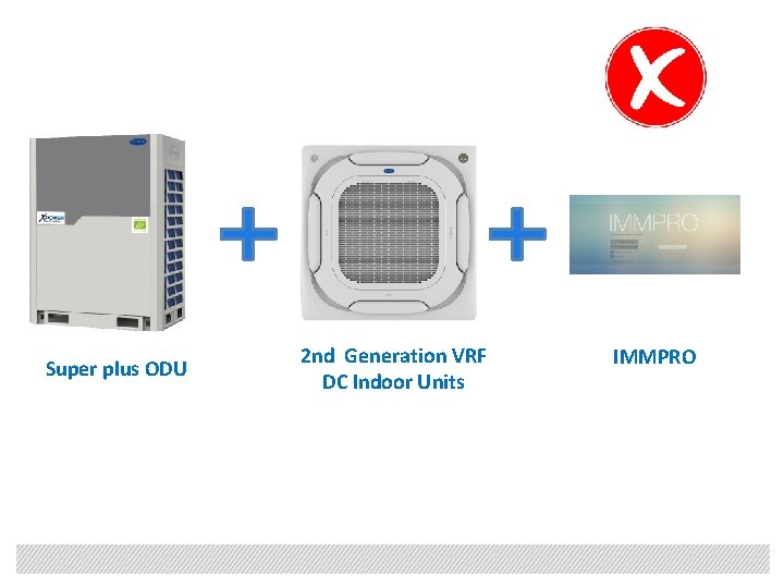 Super plus ODU 2 nd Generation VRF DC Indoor Units IMMPRO 