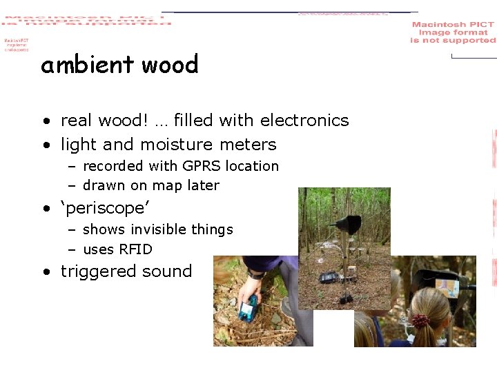 ambient wood • real wood! … filled with electronics • light and moisture meters