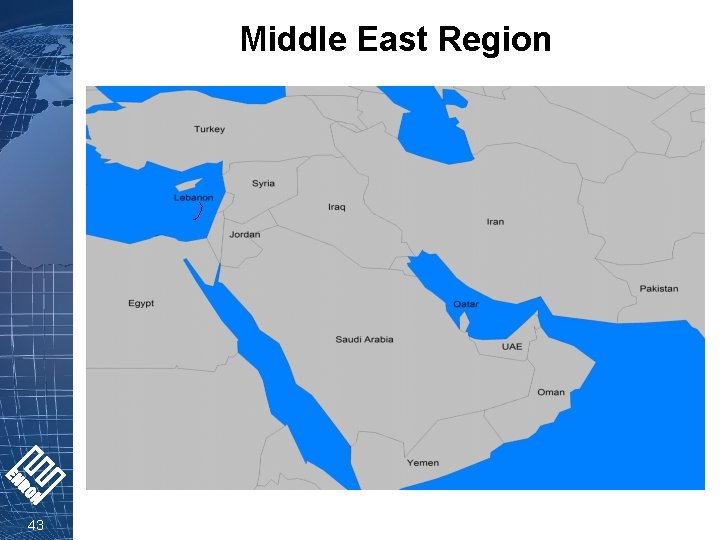 Middle East Region 43 