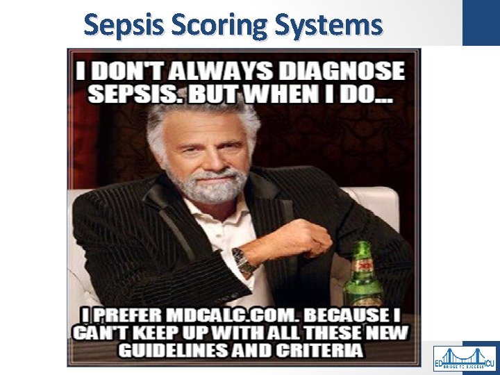 Sepsis Scoring Systems 