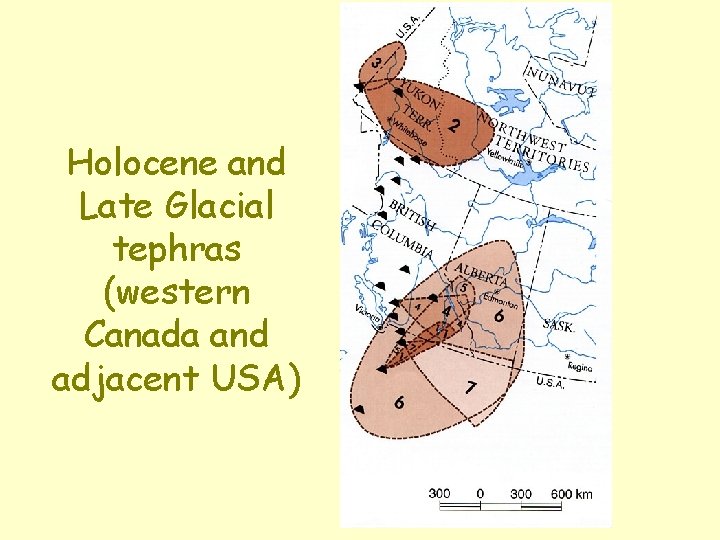 Holocene and Late Glacial tephras (western Canada and adjacent USA) 