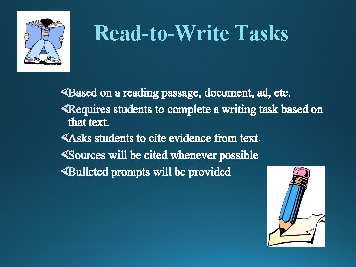 Read-to-Write Tasks 