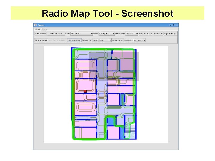Radio Map Tool - Screenshot 