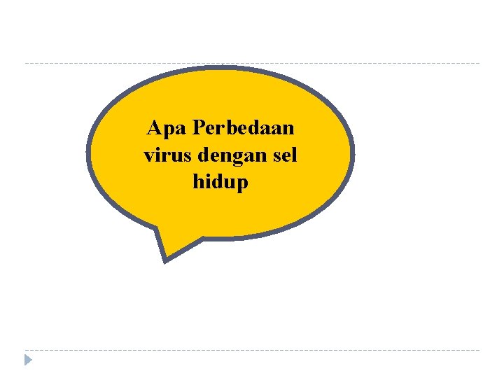 Apa Perbedaan virus dengan sel hidup 