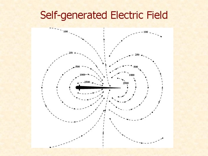 Self-generated Electric Field 
