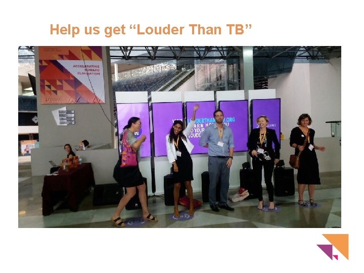 Help us get “Louder Than TB” 