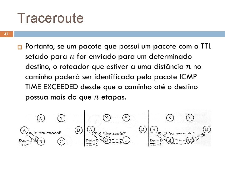 Traceroute 47 