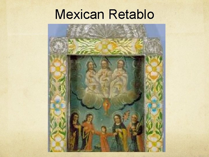 Mexican Retablo 
