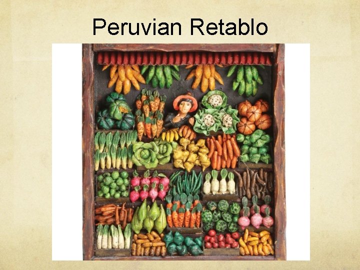 Peruvian Retablo 