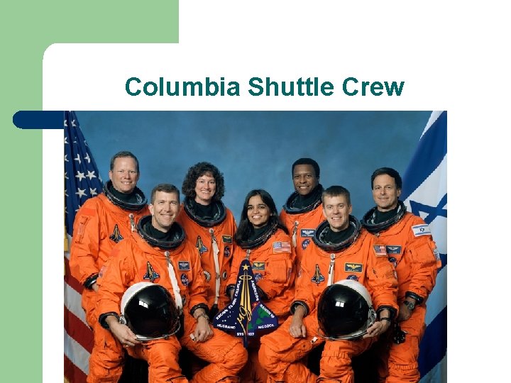 Columbia Shuttle Crew 