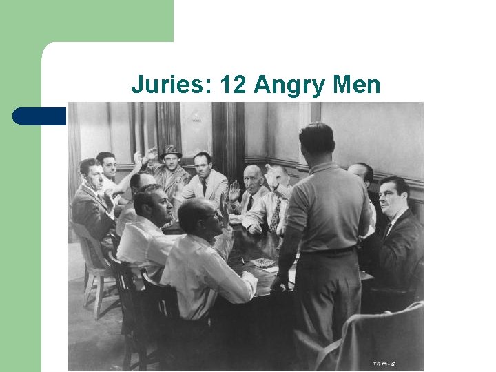 Juries: 12 Angry Men 
