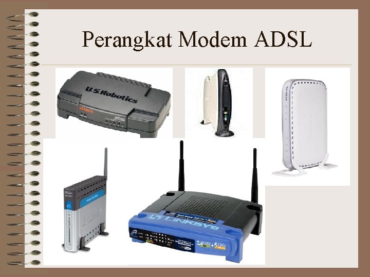 Perangkat Modem ADSL 