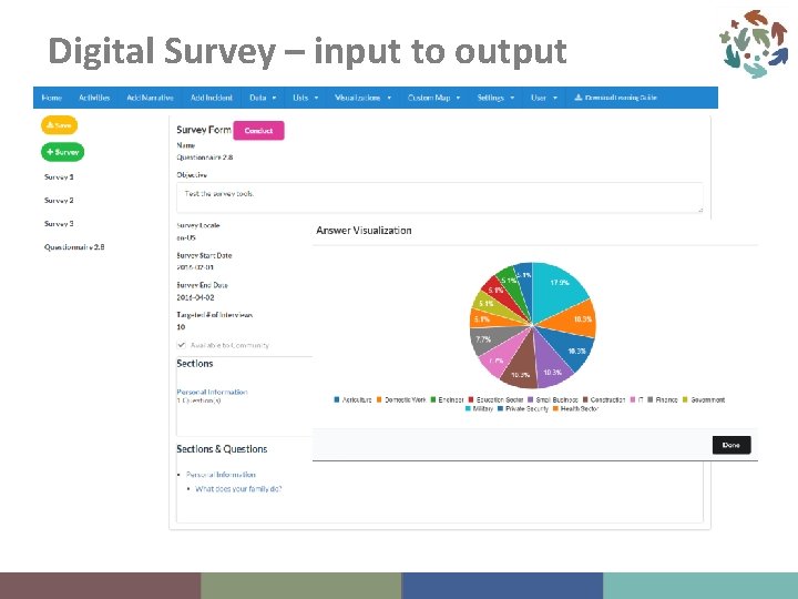 Digital Survey – input to output 