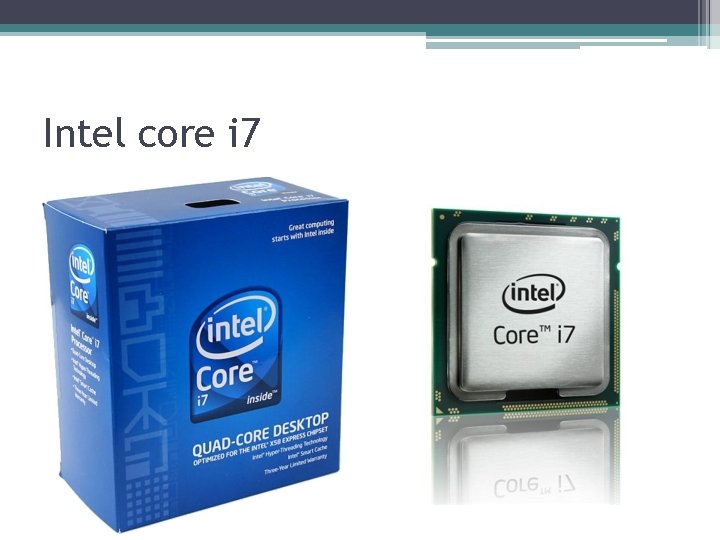 Intel core i 7 
