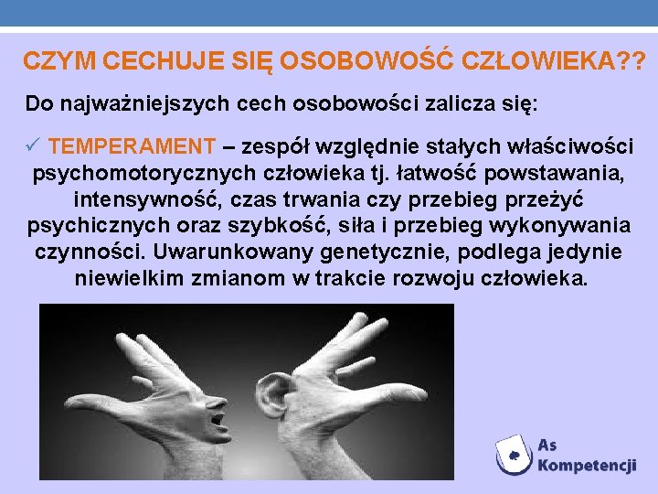 Cechy Osobowości A Cechy Charakteru - Co to jest osobowo Osobowo to zesp cech