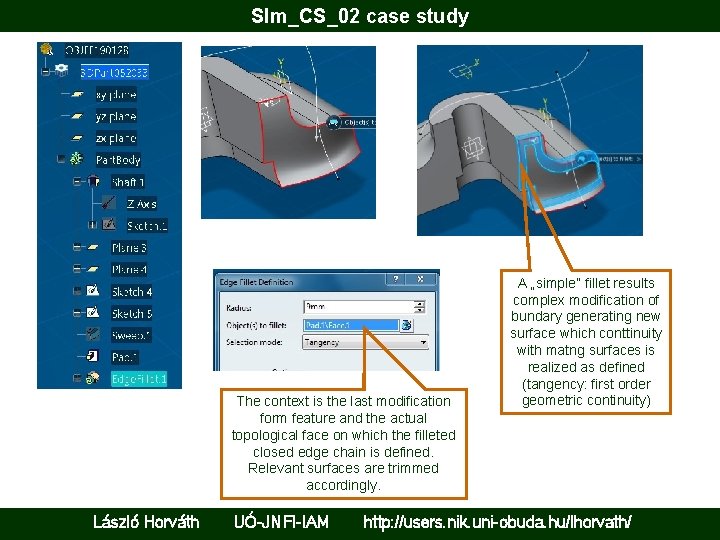 Slm_CS_02 case study The context is the last modification form feature and the actual