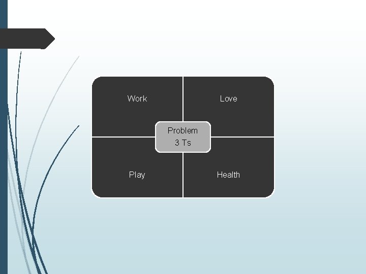 Love Work Problem 3 Ts Play Health 