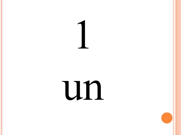 1 un 