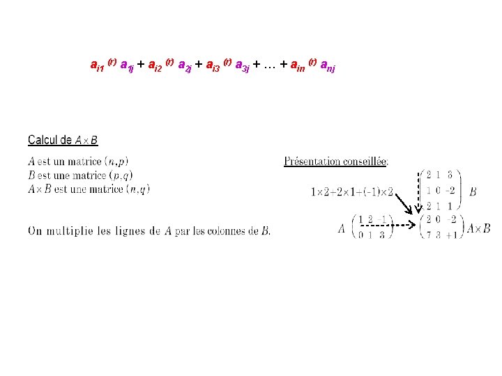 ai 1 (r) a 1 j + ai 2 (r) a 2 j +