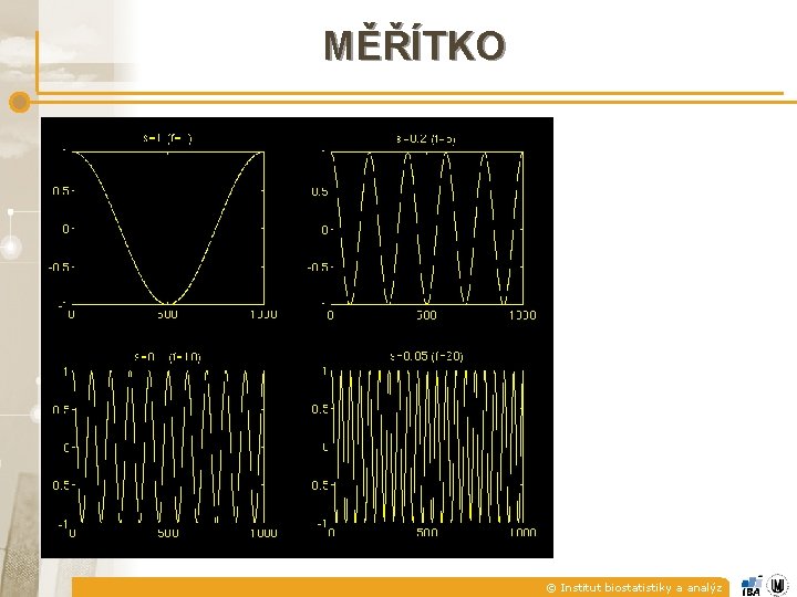 MĚŘÍTKO © Institut biostatistiky a analýz 