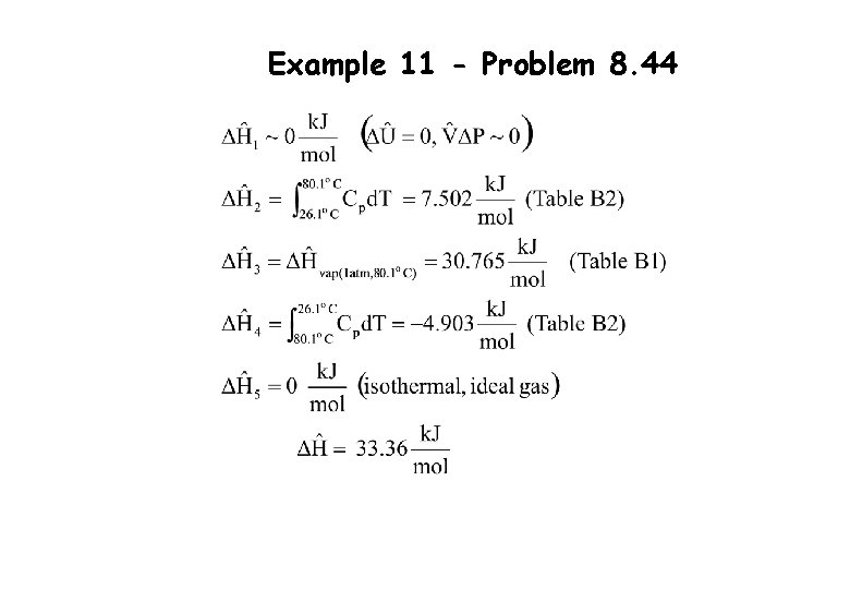 Example 11 - Problem 8. 44 