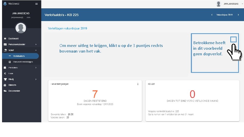 Betrokkene heeft in dit Omgeen meer. BVBZ. uitleg te krijgen, klikt u op de