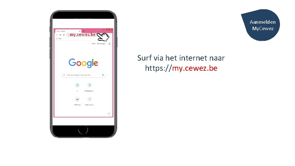 Aanmelden My. Cewez my. cewez. be Surf via het internet naar https: //my. cewez.