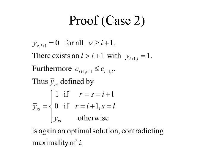 Proof (Case 2) Proof (Case 2)