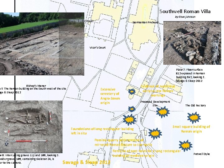 Southwell Roman Villa by dave johnson Church Street St Mary’s Minster Normanton Prebend Vicar’s